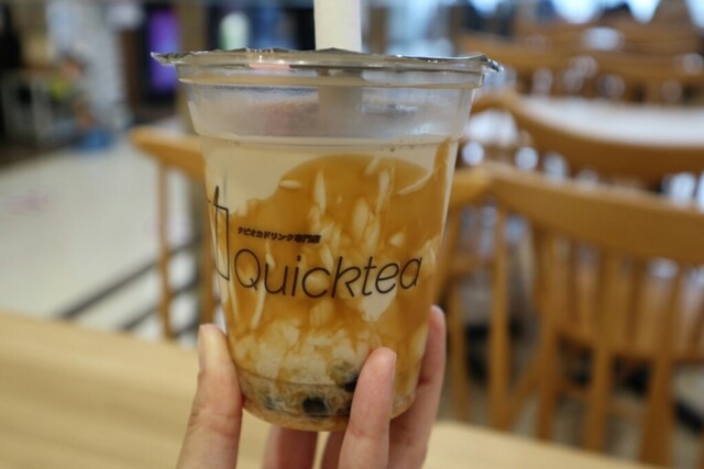Quicktea イオンモール福岡伊都店 クイックティー 九大学研都市 タピオカ 食べログ