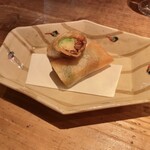 酒井商会 - 蛍烏賊と芽キャベツの春巻き