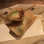 酒井商会 - 蛍烏賊と芽キャベツの春巻き