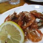 居酒屋ぼくん家 - 海老の唐揚げ