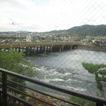 京料理 宇治川旅館 - 店内からの風景