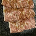 焼肉 コプちゃん - 国産薄切りカルビ♬