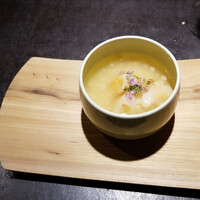 十皿 - 竹の子豆腐 帆立貝柱♡帆立が美味すぎ