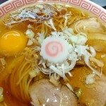 中華そば えもと - 月見中華そばアップ