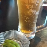 カツ亭 - 生ビールはキリン一番搾り❗️