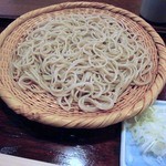 しながわ翁 - 2012年9月。せいろ単品780円也。（色かぶり補正写真）