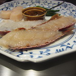 鉄板焼 よこはま - こちらを焼いて下さいます。