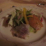 Restaurant Yuuki - カルパッチョサラダ。新鮮でした。