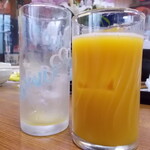 お食事処ふみ - オレンジジュース（ｻｰﾋﾞｽ）