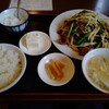 Chuuka Ryourifu Kunishiki - レバニラ定食（ごはん半分）