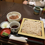 Nishaku gosun - ハヤシ丼とざる蕎麦