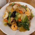 南海飯店 - かたい焼ソバ