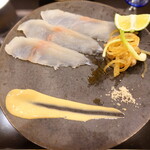 あま木 - ふぐてっさとてっぴ、日間賀6Kgあん肝ポン酢ソース