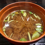 食堂こなん - お味噌汁