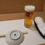 しぶ谷 やました - グラスビール