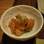 フェスパ - 小鉢：鶏唐ポン酢和え