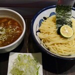 めん徳 二代目 つじ田   - つけ麺(300g)・ネギトッピング