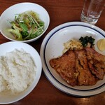 Burassuri Kaji - 本日のランチ。1000円。