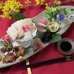 舎那 - 舎那1番人気のお刺身の盛り合わせ！！
