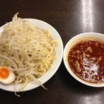 高木や - 辛子みそあわせつけめん、もやし、麺大盛