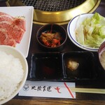 大陸食道 - 上カルビランチ￥1480