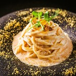 麻布Lasen - 生うにとサルデーニャ産からすみのスパゲッティ