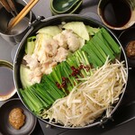 Domestic beef Motsu-nabe (Offal hotpot)