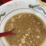 ラーメン二郎 - あう〜、一瞬で消え去った麺…