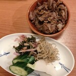 赤坂 きた福 - ご飯のお供。