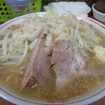 ラーメン二郎 - にんにく・あぶら