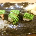 すし処　巌 - 絶品！芽ネギの握り