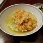 天麩羅　中清 - 天茶