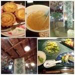 サラヌ゛ィ - スープバーは、4種類もありました～(*^▽^*)