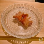 鮨よしかわ - 赤貝握り