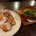 島のご馳走と〆の蕎麦。 餐仕 - 