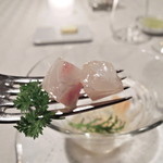ラ・ヴェルデュール - 真鯛のマリネ　リフト