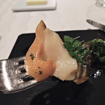 ラ・ヴェルデュール - ツブ貝のソテ　リフト