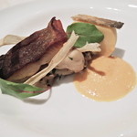 ラ・ヴェルデュール - 岩魚のポアレとクネル　アップ