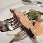 ラ・ヴェルデュール - 岩魚のポアレ　リフト