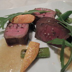 ラ・ヴェルデュール - 栃木和牛のフィレ肉のポワレ　アップ