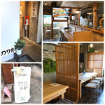 Dainoji - 店内は開放感があり、カウンターやテーブル席があり広いですね。