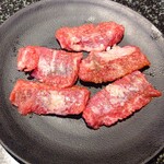 あみやき亭 - ◆国産牛味わいカルビ（タレ・塩）◆473円
⇩⇩
✿『塩』♪