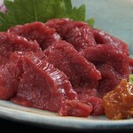 ・Horse sashimi delivered directly from Aizu - Sakura Momo -