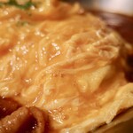 ハヤシ屋中野荘 - オムハヤシ・カレー相盛（950円）