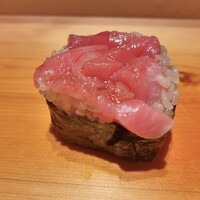 すが弥 - トロ トロの海苔巻き