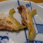 じどりや 穏座 - 雌腿肉の焼きしゃぶ