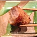 酒菜 竹のした - 牛スジのカツ…中身