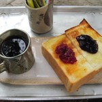 しらびそ小屋 - トーストセット