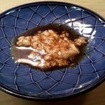 栄寿司 - かわはぎの肝のわさび醤油