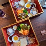 Hibachi Kafe Juan - お重モーニング